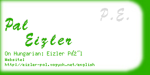 pal eizler business card